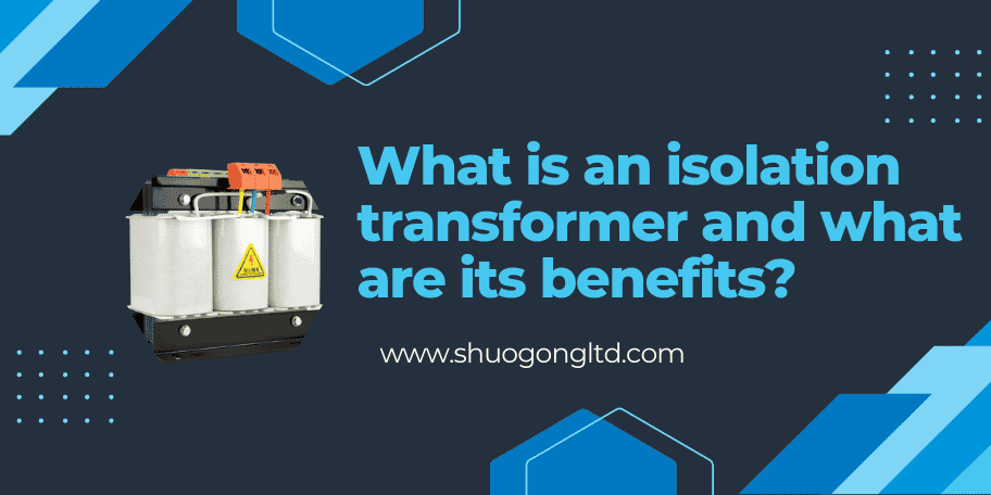 What is an isolation transformer and what are its benefits?