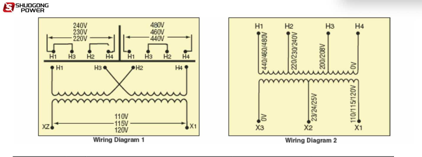 Control Transformer Wiring Diagram