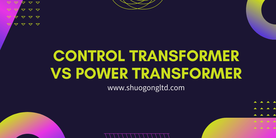 What is the difference between control transformer VS power transformer?